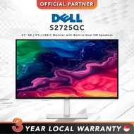 Dell Plus S2725QC |  27" 4K | IPS | USB-C Monitor with Built-in Dual 5W Speakers