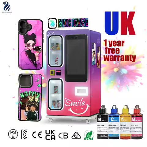 Mobile Phone Case Printing Vending Machine Best Quality Customized DIY Phone Case Automatic Self-Ser