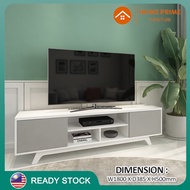 HP042 6Ft Kabinet TV Rekaan Modenis Rak TV Papan Pepejal  Bangku TV Kabinet Rak TV Moden Kabinet TV 