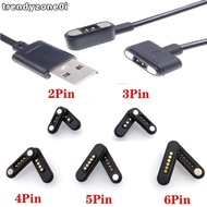 TRENDYZONE0I DC Magnetic Pogo Pin Connector, 2Pin 3Pin 4Pin 5Pin Waterproof Pogopin Magnetic Connect