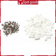 WIN Pack of 40 L Type Feet + Screw for Arcade Jamma 60 in 1 Game Board Pcb Mounting Feet Game Machin