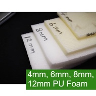 High Density PU Foam Sponge for Cushion Sofa Upholstery Car Seat Span Lapik Kusyen Rubber Pad - 1 Me