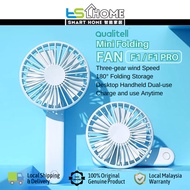 Qualitell F1 Pro Folding Mini Fan Portable Rechargeable