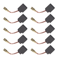 10pcs Carbon Brushes Spare Parts For D28110 D28112 D28402 DWE46151 Angle Grinder Electric Drills Pow