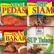 Adabi asam pedas/sup siam/ikan bakar/sup tulang