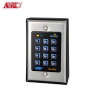 APO - [香港品牌] DK-2822A 雙繼電器輸出 電子密碼鎖 密碼開門器 連EM 拍卡器 門禁系統 (Wiegand 韋根碼輸出, 警報輸出) LED 夜光密碼鍵盤