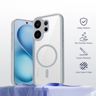 Caing for Vivo V60 5G Matte Transparent Magnetic Shockproof Phone Case