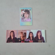 [READ DESCRIPTION] wts want to sell ready pc photocard polaroid eunseo fts for the summer 1st photob