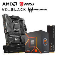 【重磅價】AMD【6核】Ryzen5 7500F+微星 MAG B650 TOMAHAWK WIFI+Acer Predator Pallas II DDR5-6000 16G*2(黑)+WD_BLACK SN850X 1TB