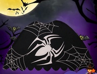 Halloween costume, spider cape, cosplay, vampire one-piece cape, horror themed party cape, worn outs