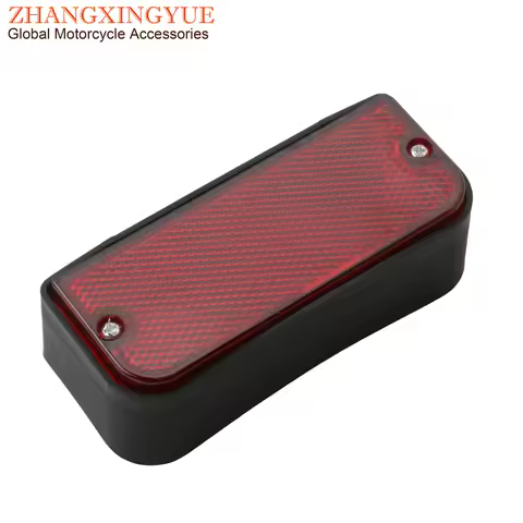 Tail Light Assembly For Vespa Piaggio Ciao PX 50 Bravo Black