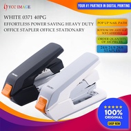 Deli Effortless Heavy Duty Stapler Power Saving Paper Stapler Office Binding Supplies Stapler Strong 40 Pages