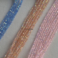 Czech Crystal Beads 1mm +-