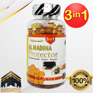 Al Madina 3in1 Habbatussauda + zaitun + propolis 160 Kapsul