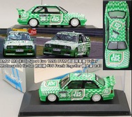 Minichamps BMW M3 (E30) Sport Evo 1992 DTM 德國房車賽 Valier Motorsport tic-tac 的嗒糖 #36 Frank Engstler 顏士