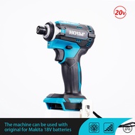 20V Brushless Electric Impact Screwdriver Wrench Rechargable 3 Speed Hand Drill Installation For Makita Battery Power Tool