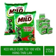 GENUINE Thai Milo CuBe Candy - Super Delicious Milo Energy Cocoa Candy, MILO CUBE NESTLE.