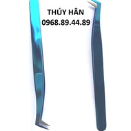 Nano Blue volume Tweezers nano-Coated Eyelash Extensions _ Eyelash Extensions _ mi Tray _ mi fan _ Thuy Han