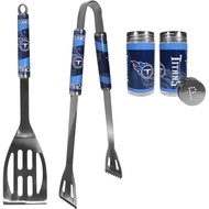 NFL Siskiyou Sports Fan Shop Tennessee Titans 2pc BBQ Set with Tailgate Salt & Pepper Shakers One Si