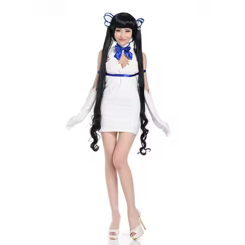 Brdwn Is It Wrong to Try to Pick Up Girls in a Dungeon? Womens Hestia Cosplay Costume