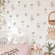 YouRfocus Daisy Wall Decals | 84 PCS Boho Flower Stickers for Girls' Rooms, Playrooms, and Nurseries