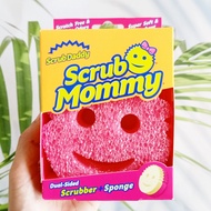 ฟองน้ำอเนกประสงค์ Scrub Mommy® Dual-Sided Scrubber+Sponge (Scrub Daddy®) ที่ขัด+ฟองน้ำใช้ล้างจาน แก้