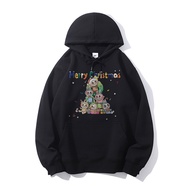 Xmas Stacked Dolls Graphic Hoodie | Warm Unisex S-5XL | Holiday Gift Exchange Wear