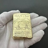 💙全新正貨Zippo 純銅鎧甲機·海賊王路飛主題 復古金屬風火機