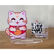 QR scan the lucky cat model code