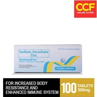 Immunpro Sodium Ascorbate with Zinc 100 Tablets