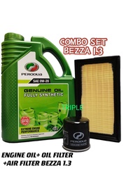 PERODUA ENGINE OIL FULLY SYNTHETIC 0W20 3.5L (COMBO SET BEZZA 1.3)