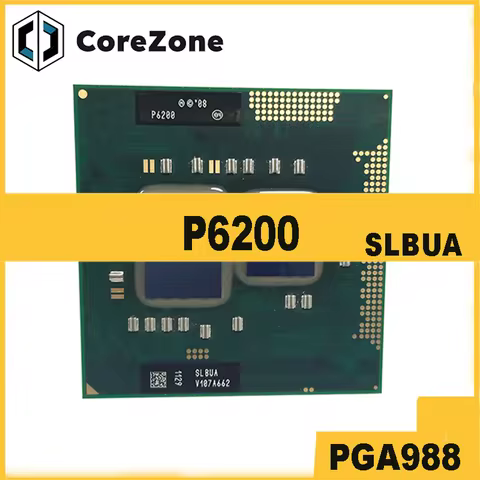 P6200 SLBUA 2.13 Ghz Dual Core 3M 35W PGA988 CPU processor