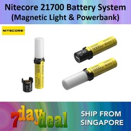 Nitecore 21700 Intelligent Battery System (Magnetic Flashlight &amp; Powerbank)