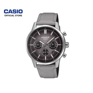 Casio Edifice EFR-575C-8A Grey Cloth Band Men Watch