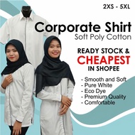 Baju Korporat KPM/ KPM Uniform for school/ Baju KPM Sekolah/ LATEST DESIGN untuk Guru / Putih + Navy
