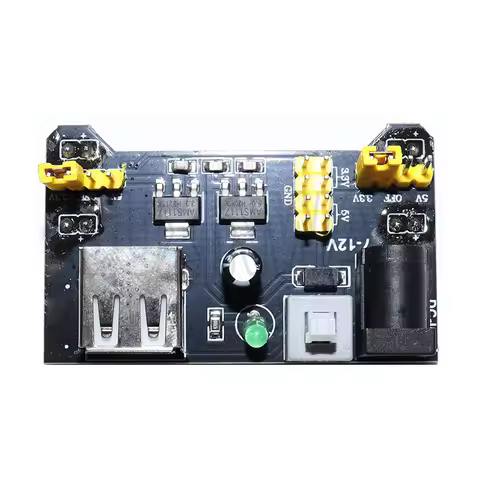 MB-102 MB102 Breadboard 400 830 Point 65 Jumper Wires Solderless PCB Bread Board Test Develop DIY Po