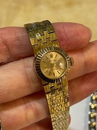 Rolex 古董 中古錶 18k 金 機械錶 Rolex Orchid Yellow Gold Ladies Bracelet Watch