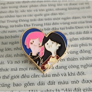 Marceline and Bubblegum Adventure Time Badge - Adventure Time