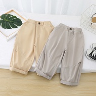 Boys' Pants 2025 Children's Loose Wide-Leg Pants Baby Day Thin Straight Casual Pants 10.11 A5
