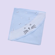 MiracleBaby - Chăn quấn/khăn ủ cho bé sơ sinh cao cấp chất liệu Cotton nguyên chất kích thước 80x80c