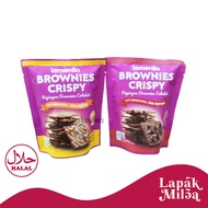 LEMONILO Brownies Crispy - Chocochips Keju - Cemilan Diet Sehat - Lemonilo Bronis Coklat - Lemonilo