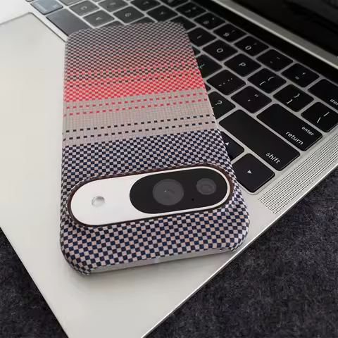Luxury Colorful Kevlar Pattern Magnetic Phone Case For Google Pixel 8 7 9 10 Pro XL For Magsafe Wire