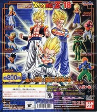 全新絕版 龍珠扭蛋 HG DRAGONBALL Z Part 18 超越終極! 最強的合體戰士編 全7種 Dragon Ball