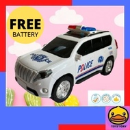 Children Toys Auto Moving Police Car 4BY4 with Music and Light