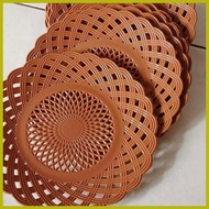 ▝ ├ ✪ Dozens Of Thick Plastic Rattan Plates 12pcs PER Dozen