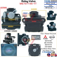 ME707196-TT Fuso Nisaan UD Truck INJAP GEGANTI Relay Valve ; Air Master Relay Valve ME-7071979 ME707