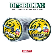 MERAH PE OZMY DRAGON X8 100 METERS RED