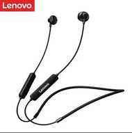 Lenovo thinkplus Sports Headphones SH1 Neckband Earphone with Mic Wireless Bluetooth TWS Magnetic in-Ear Noise Cancellation Stereo Surround Sound Headset Earphones Earbuds Microphone Neck Hanging Black 12 Hours 20m 聯想通用頸掛式耳機磁吸式無線運動藍牙耳機連咪無綫耳筒掛頸降噪環迴立體重低音聲黑色