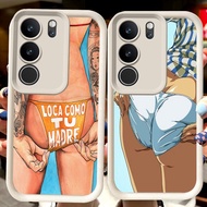 H130 Sexy Girls White Casing for VIVO V40 Lite V27E Y81s V29E Y300 Y29 Y19S V27 Y100 Y81 Y200e V29 P