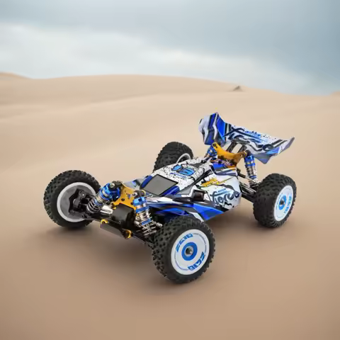 1/12 124017 Wltoys -V8 2.4G Racing RC Cars 4WD Brushless Motor 75Km/H High Speed Remote Control Off-